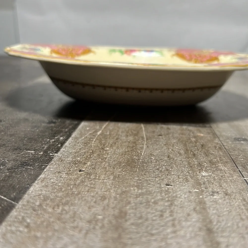 Vintage Oval Vegetable Bowl, Myott, Staffordshire #2592 Made In England - Picture 2 of 7